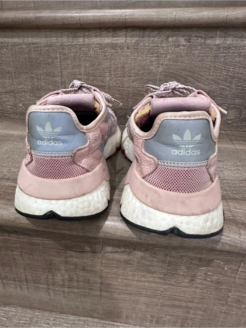 Adidas 3M Nite Joggers Valour Pink Lightweight Running Sneakers